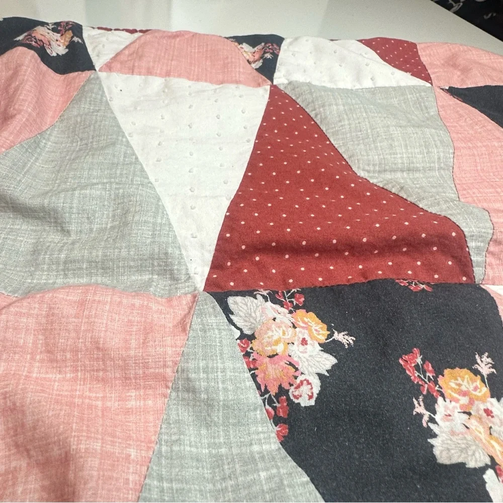 Matilda Jane Baby Quilt | Cotton Patchwork · Cottagecore Nursery / Crib Throw